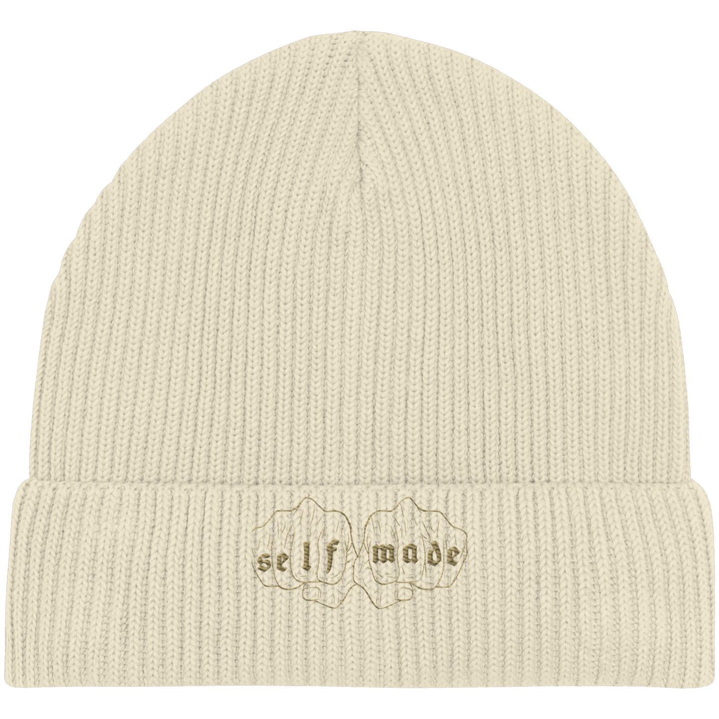 Classic Logo  - Organic Fisherman Beanie