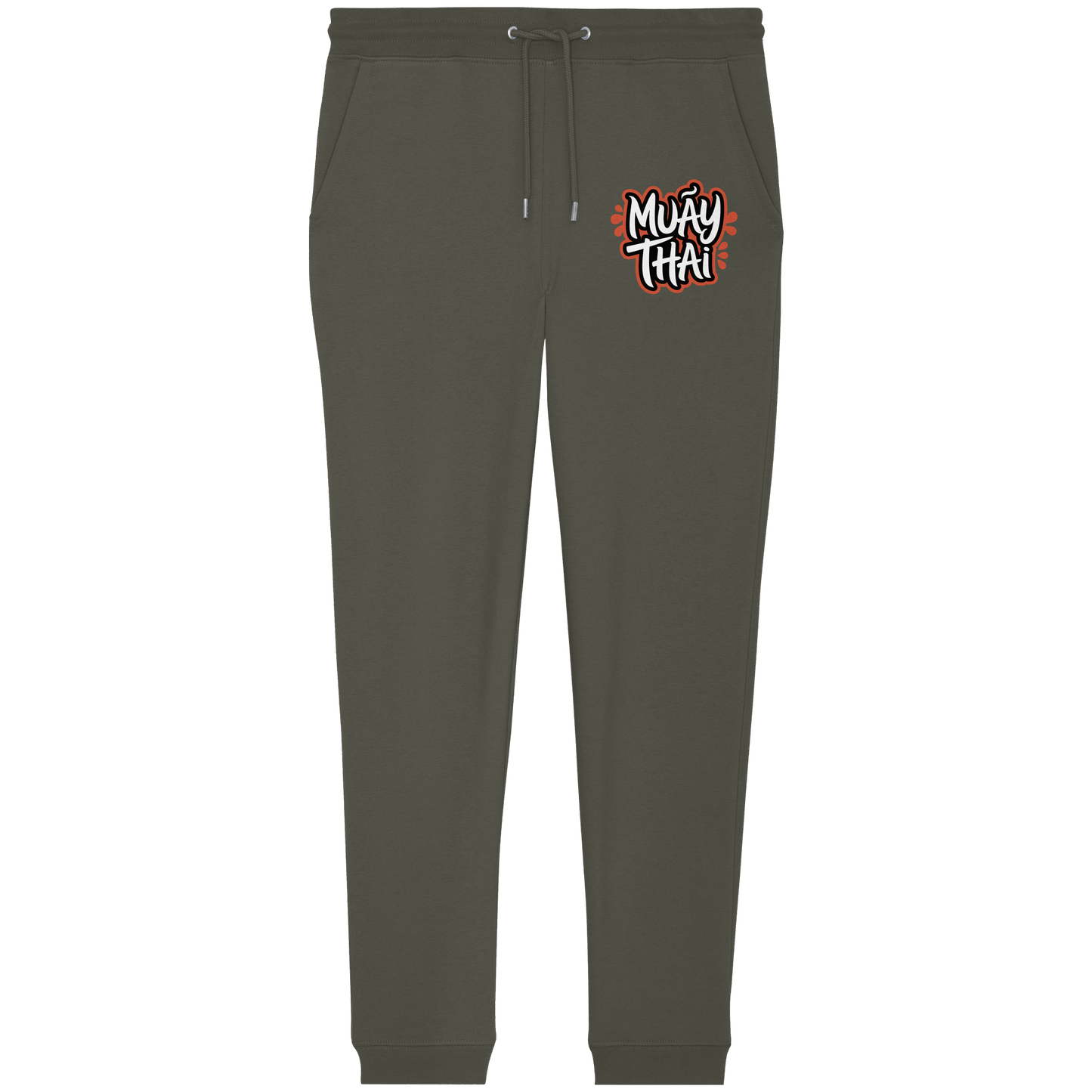 MuayThai Front No5 - Organic Jogger Pants