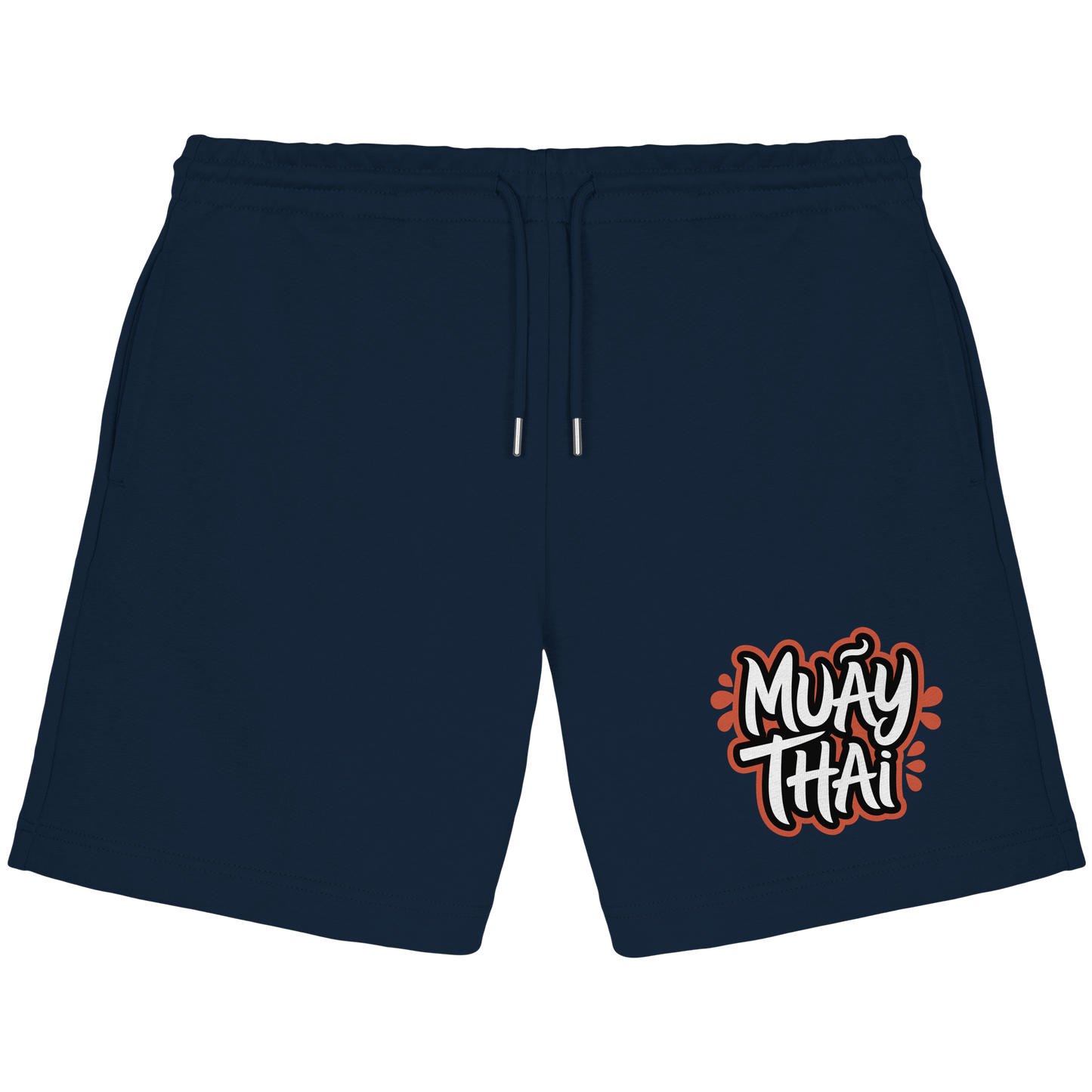 MuayThai Front No5 - Organic Jogger Shorts