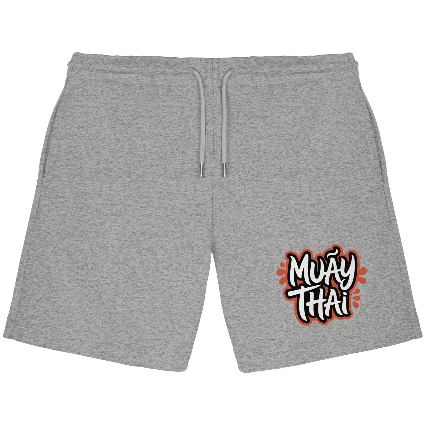 MuayThai Front No5 - Organic Jogger Shorts