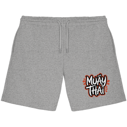 MuayThai Front No5 - Organic Jogger Shorts