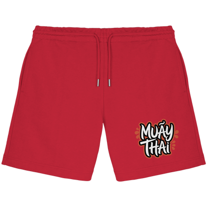 MuayThai Front No5 - Organic Jogger Shorts