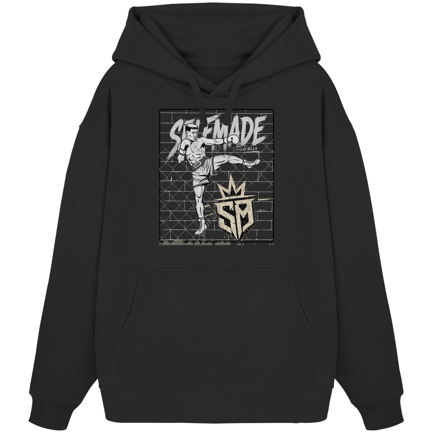 Kickboxer MuayThai No3 - Organic Oversize Hoodie