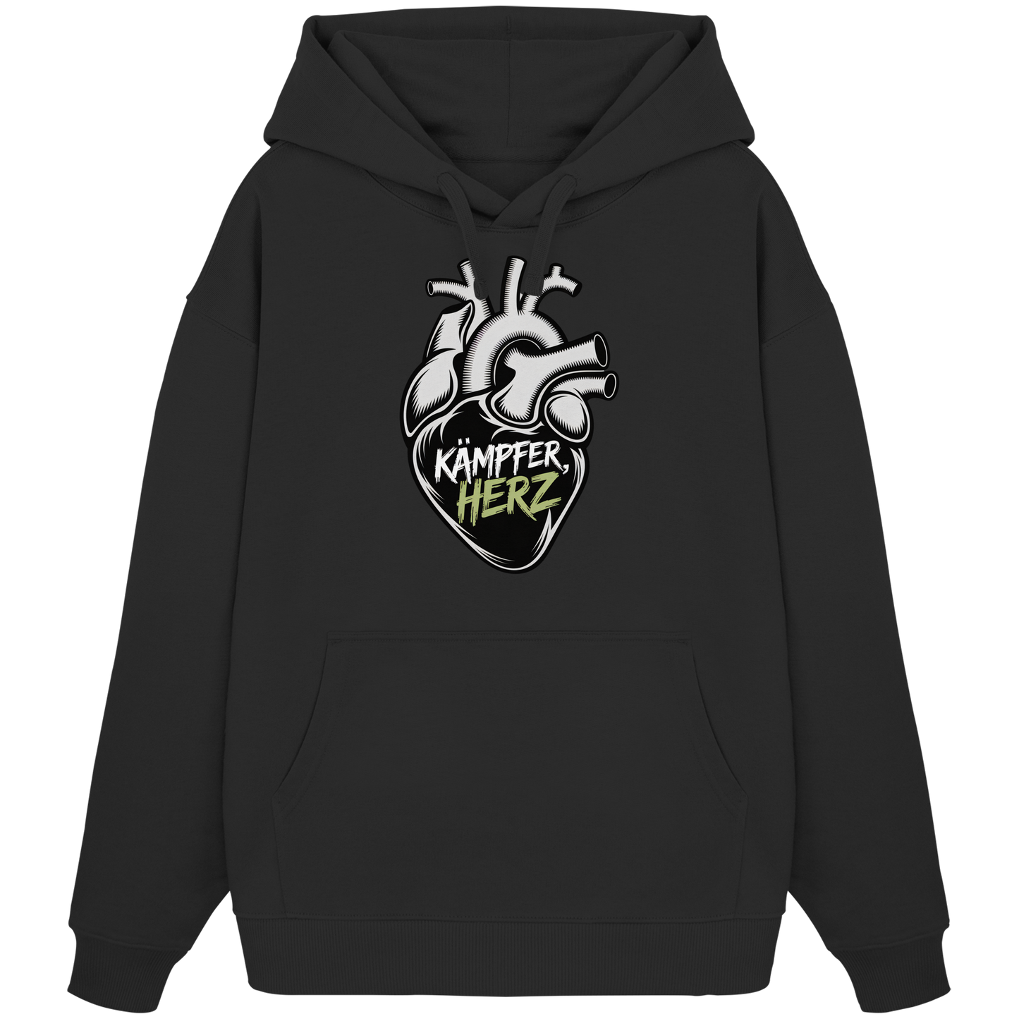 Kämpferherz Muaythai No6 - Organic Oversize Hoodie