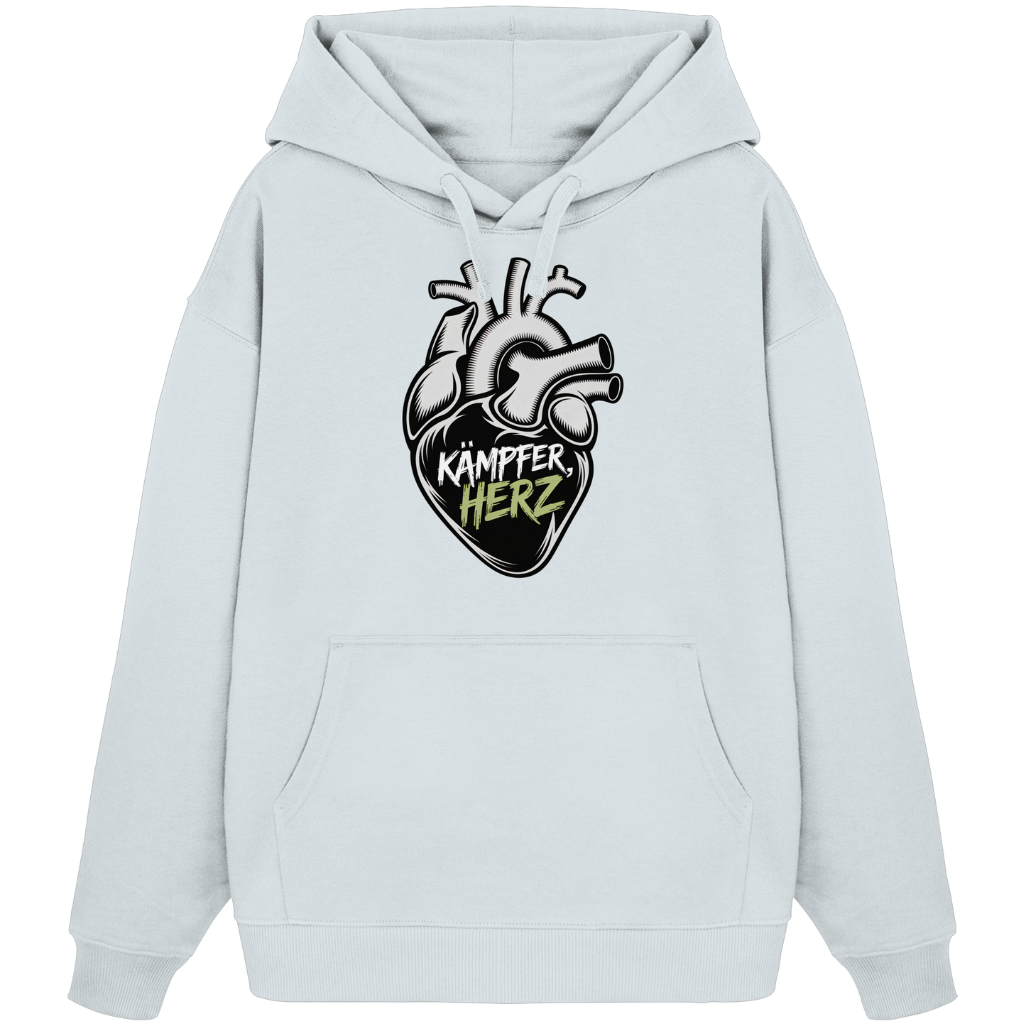 Kämpferherz Muaythai No6 - Organic Oversize Hoodie