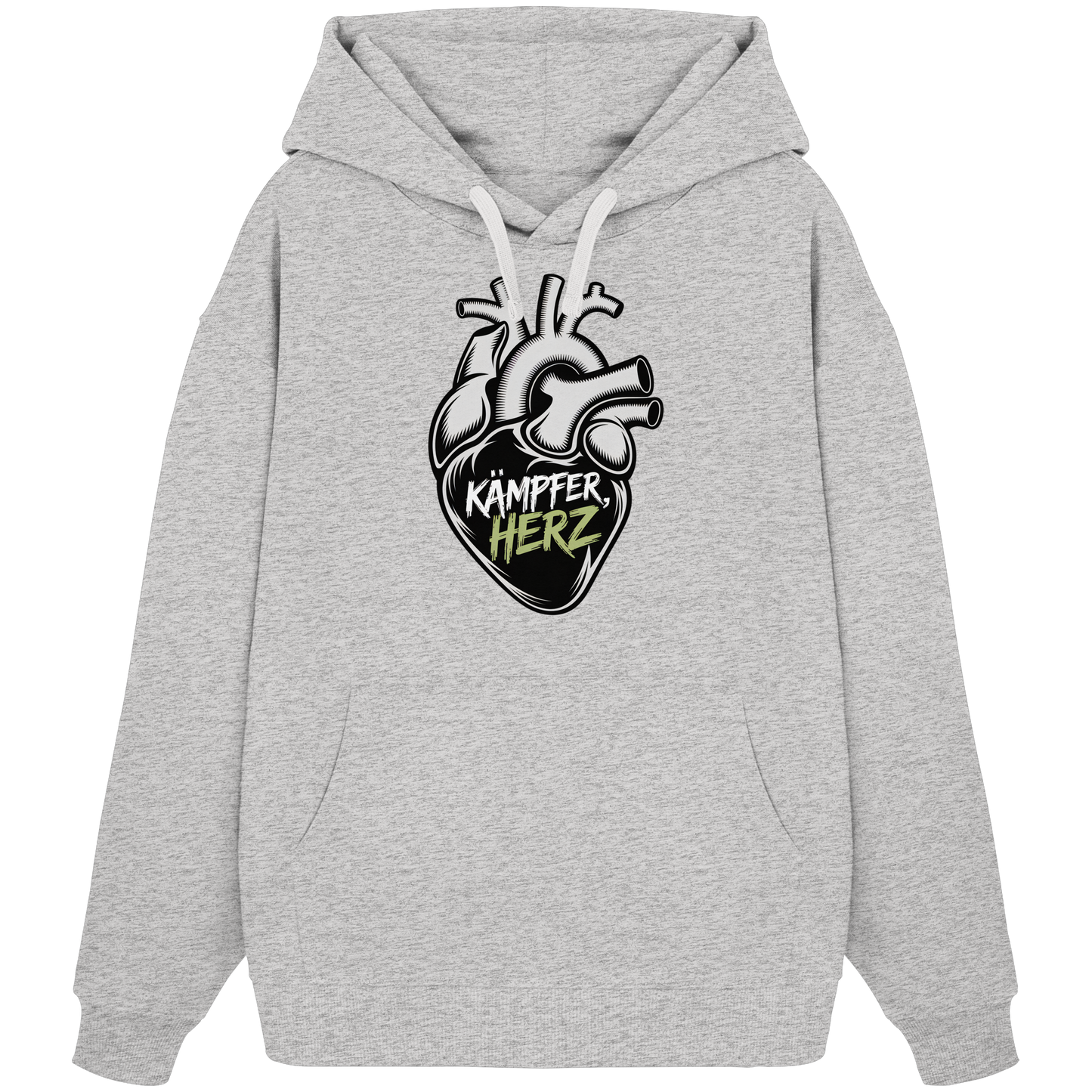 Kämpferherz Muaythai No6 - Organic Oversize Hoodie