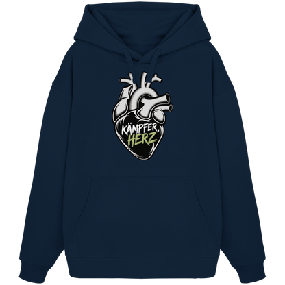 Kämpferherz Muaythai No6 - Organic Oversize Hoodie