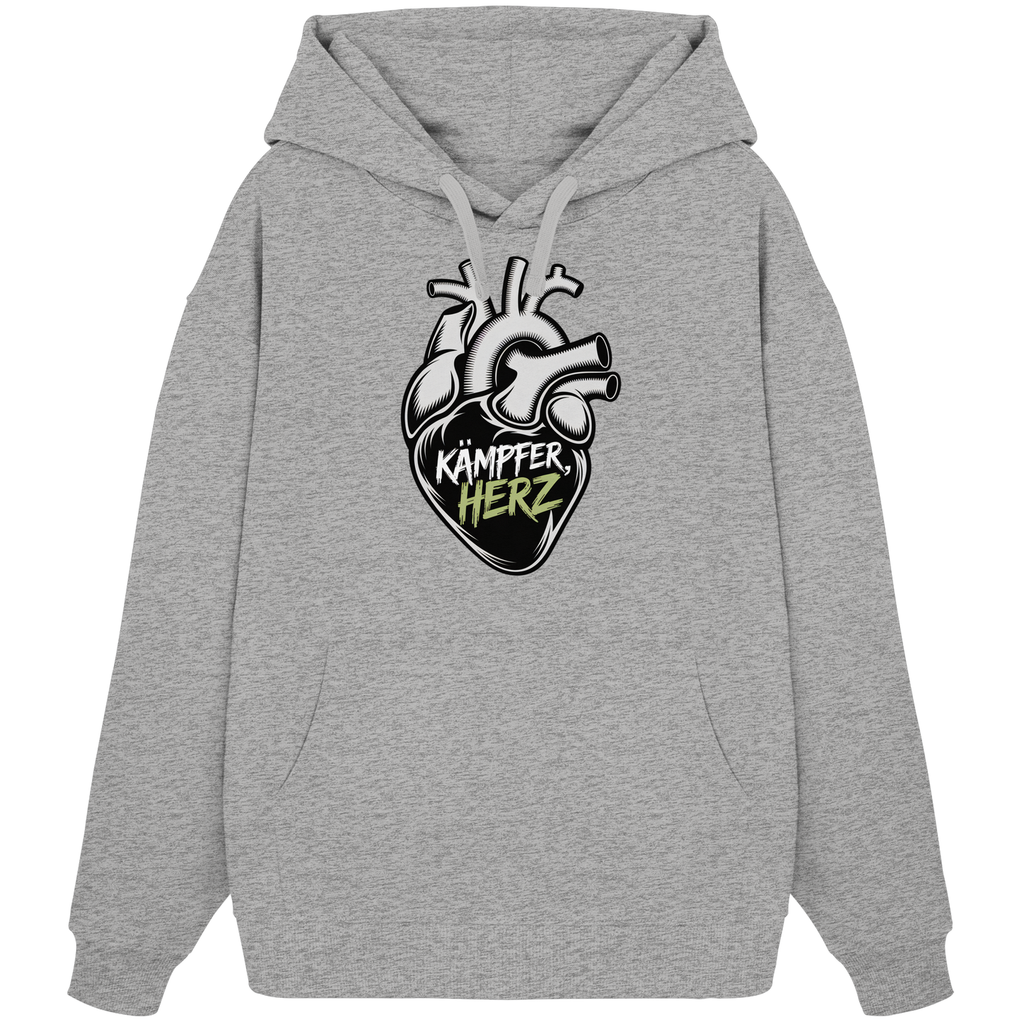 Kämpferherz Muaythai No6 - Organic Oversize Hoodie