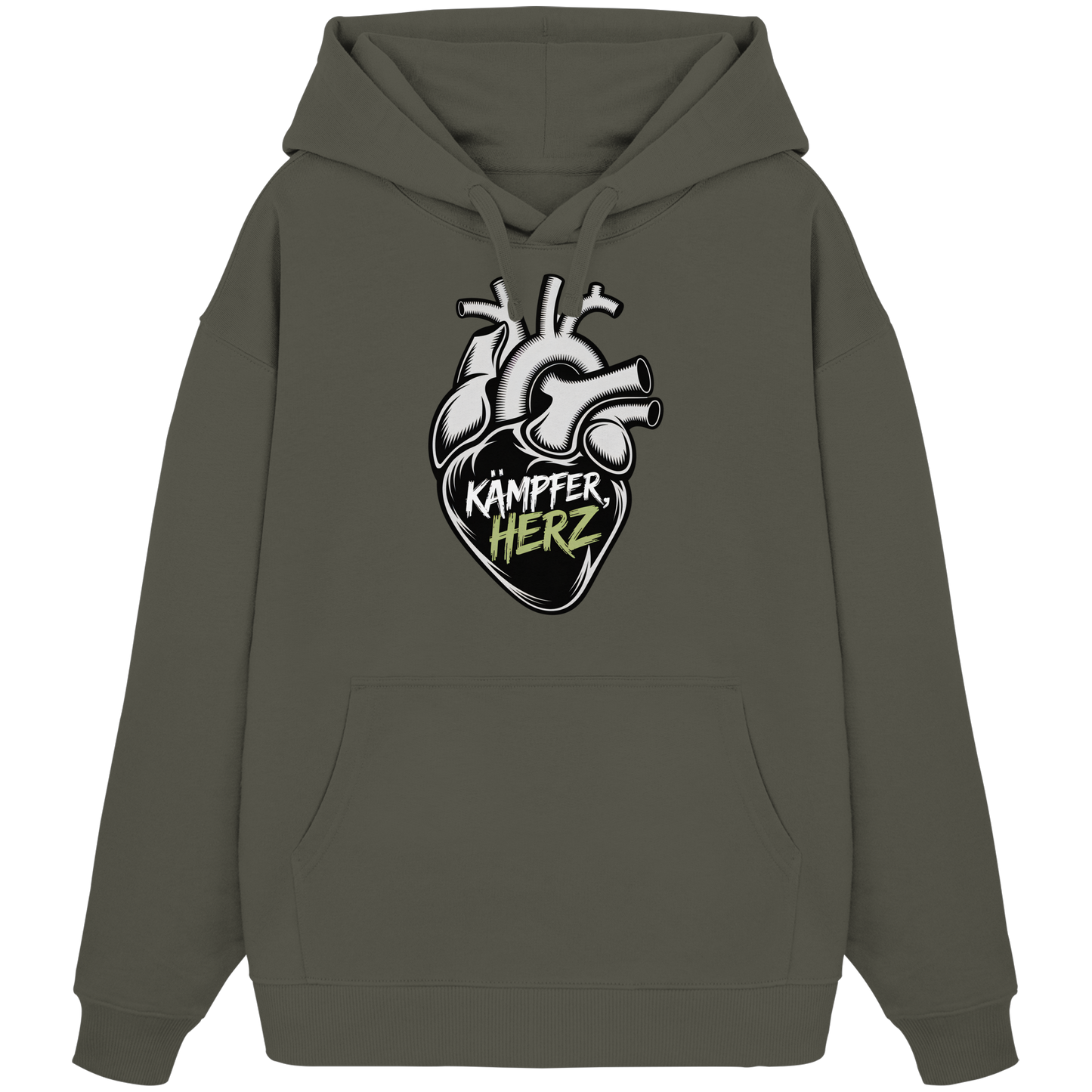 Kämpferherz Muaythai No6 - Organic Oversize Hoodie