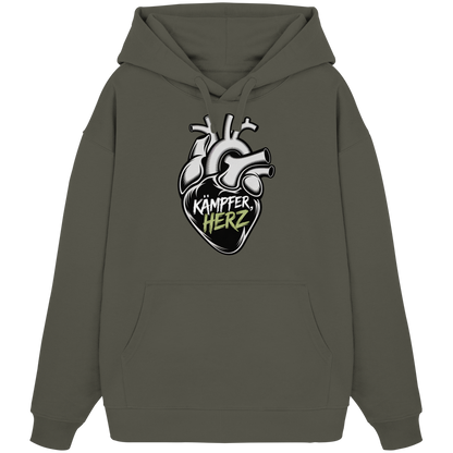 Kämpferherz Muaythai No6 - Organic Oversize Hoodie