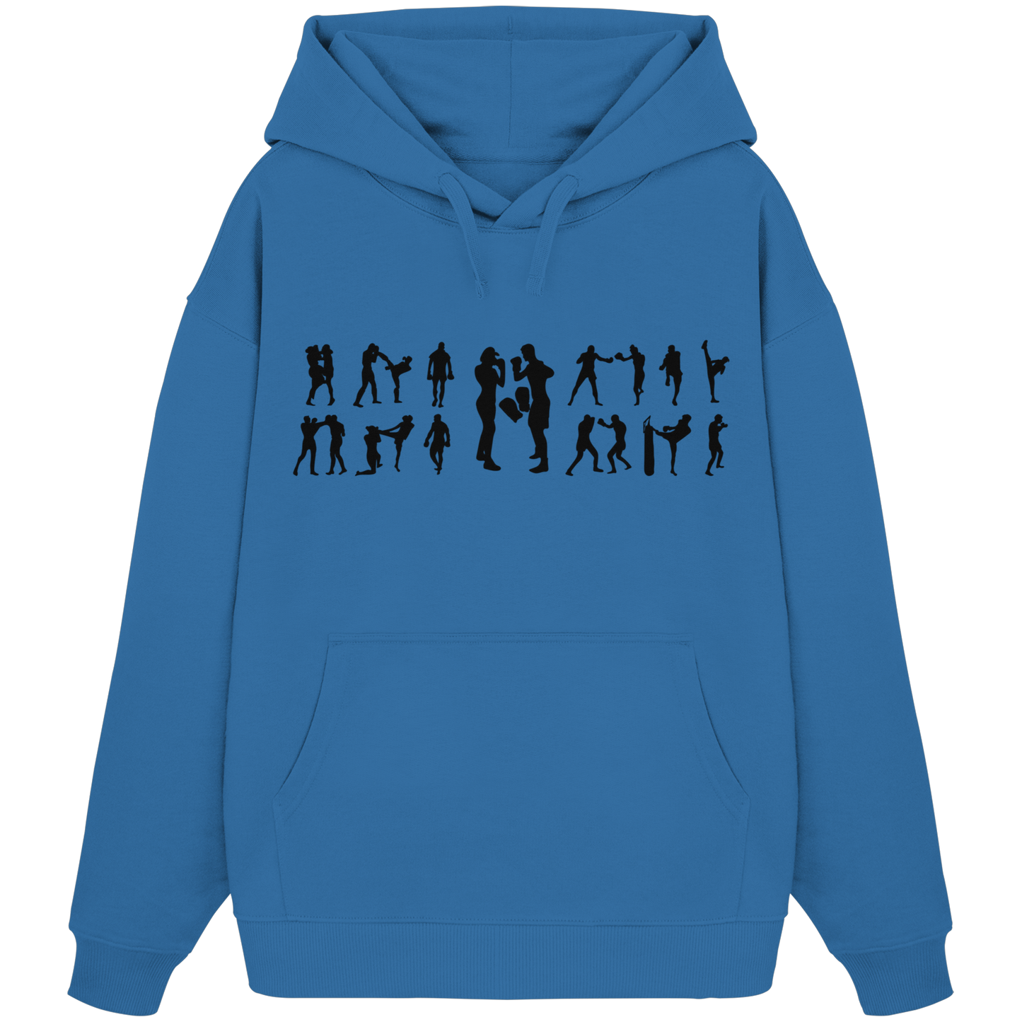 Collage MuayThai No2 - Organic Oversize Hoodie