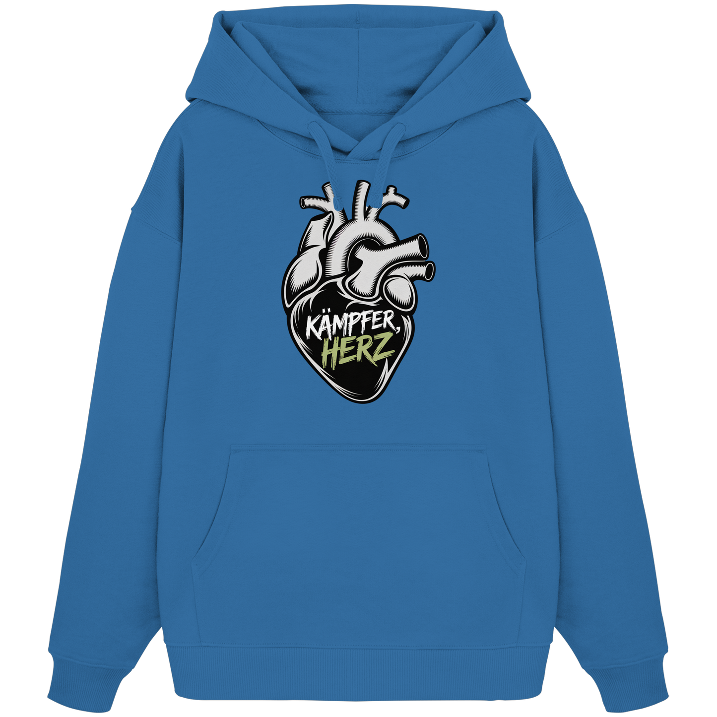Kämpferherz Muaythai No6 - Organic Oversize Hoodie