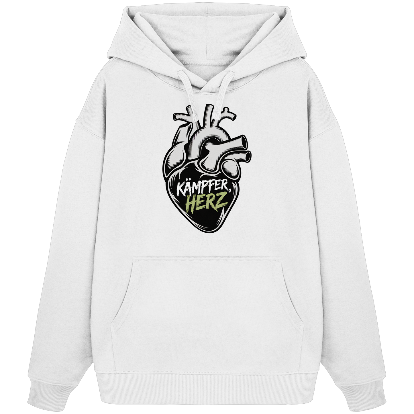 Kämpferherz Muaythai No6 - Organic Oversize Hoodie