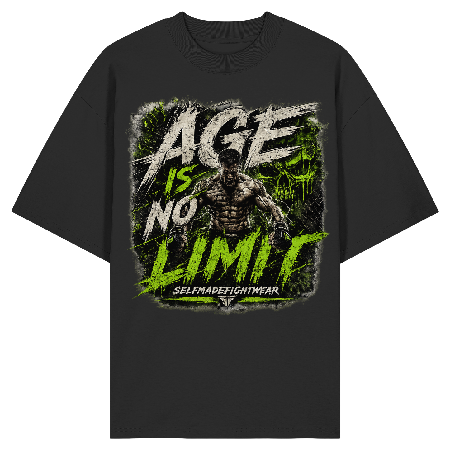 Age is No Limit² Gold No64 - Organic Oversize Shirt