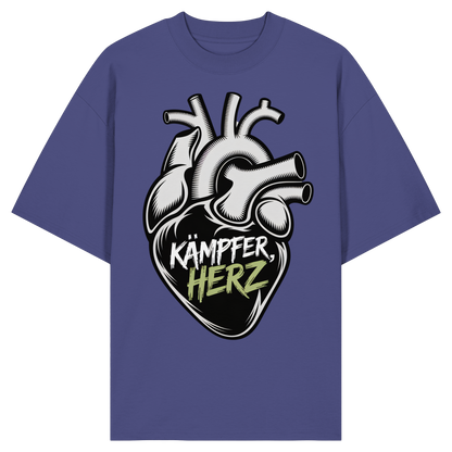 Kämpferherz Muaythai No6 - Organic Oversize Shirt