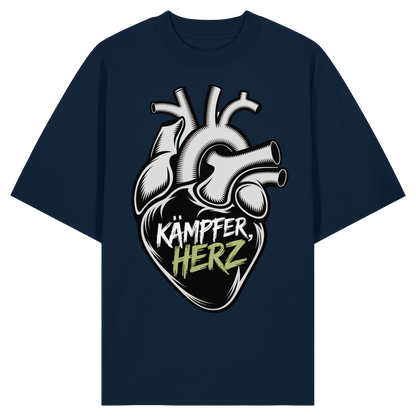 Kämpferherz Muaythai No6 - Organic Oversize Shirt