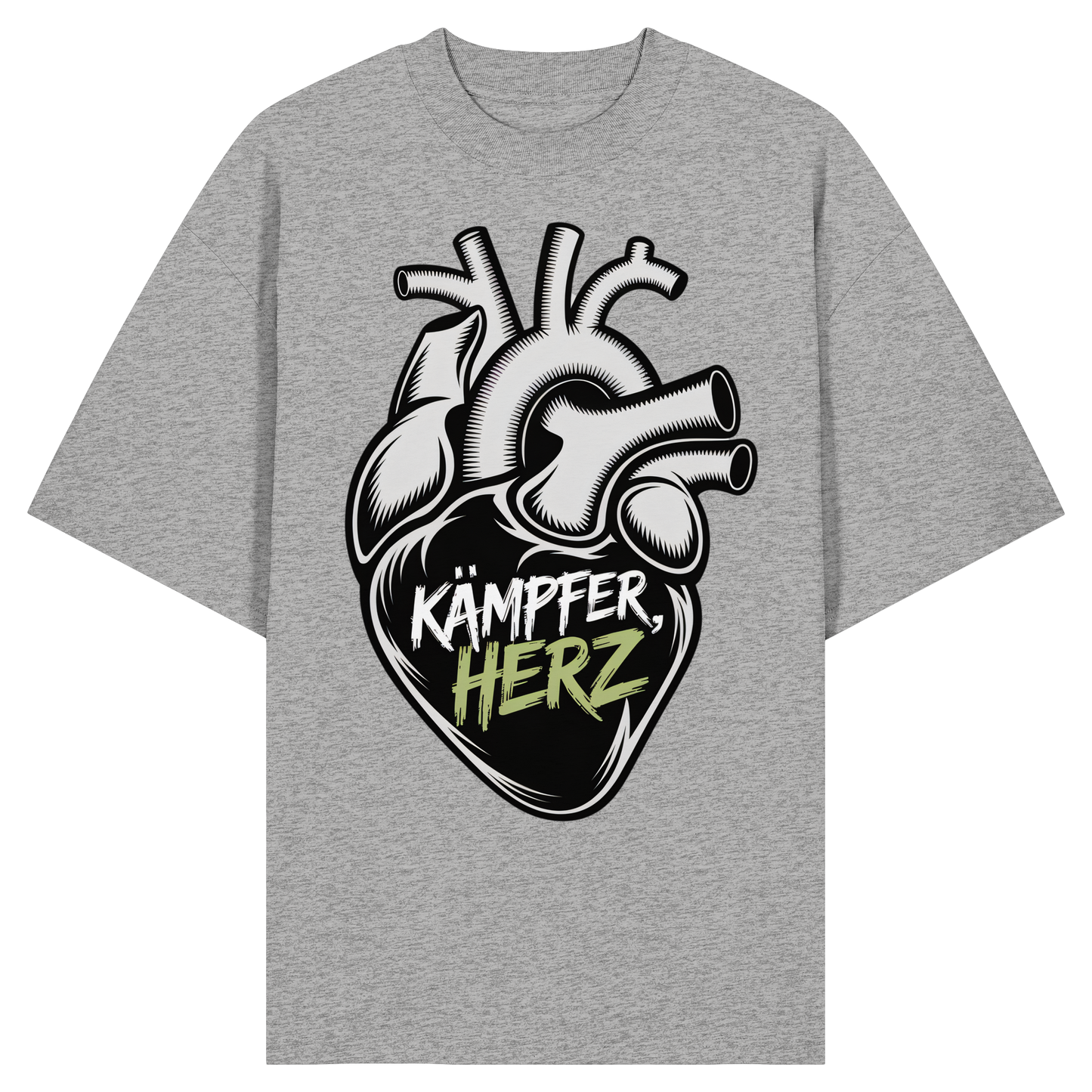 Kämpferherz Muaythai No6 - Organic Oversize Shirt