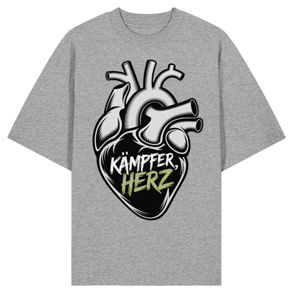 Kämpferherz Muaythai No6 - Organic Oversize Shirt