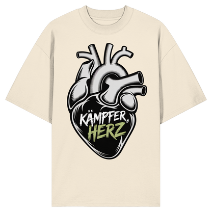 Kämpferherz Muaythai No6 - Organic Oversize Shirt
