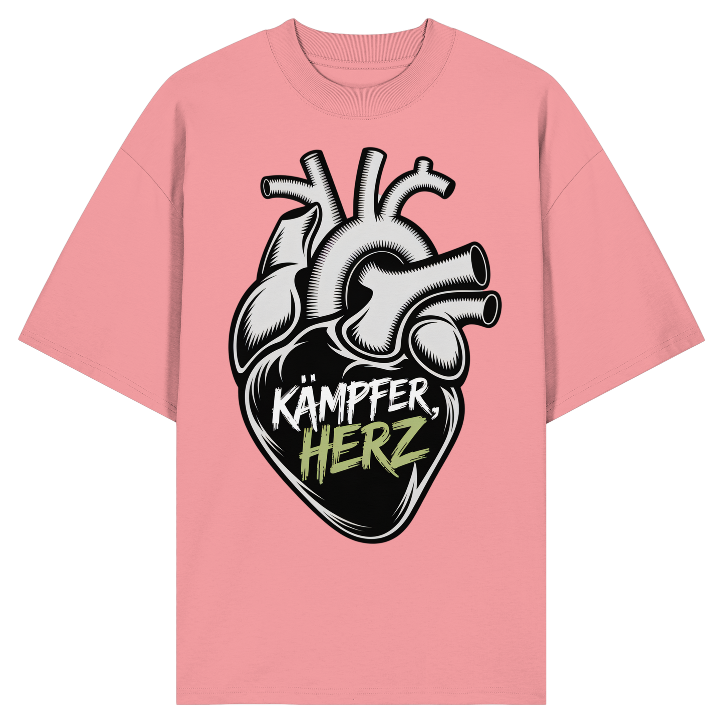 Kämpferherz Muaythai No6 - Organic Oversize Shirt