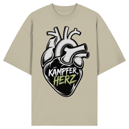 Kämpferherz Muaythai No6 - Organic Oversize Shirt