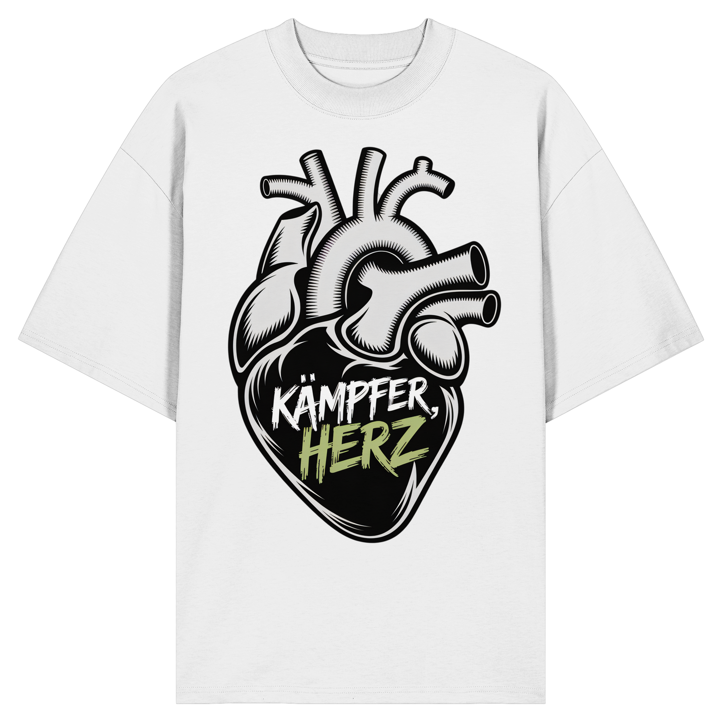 Kämpferherz Muaythai No6 - Organic Oversize Shirt