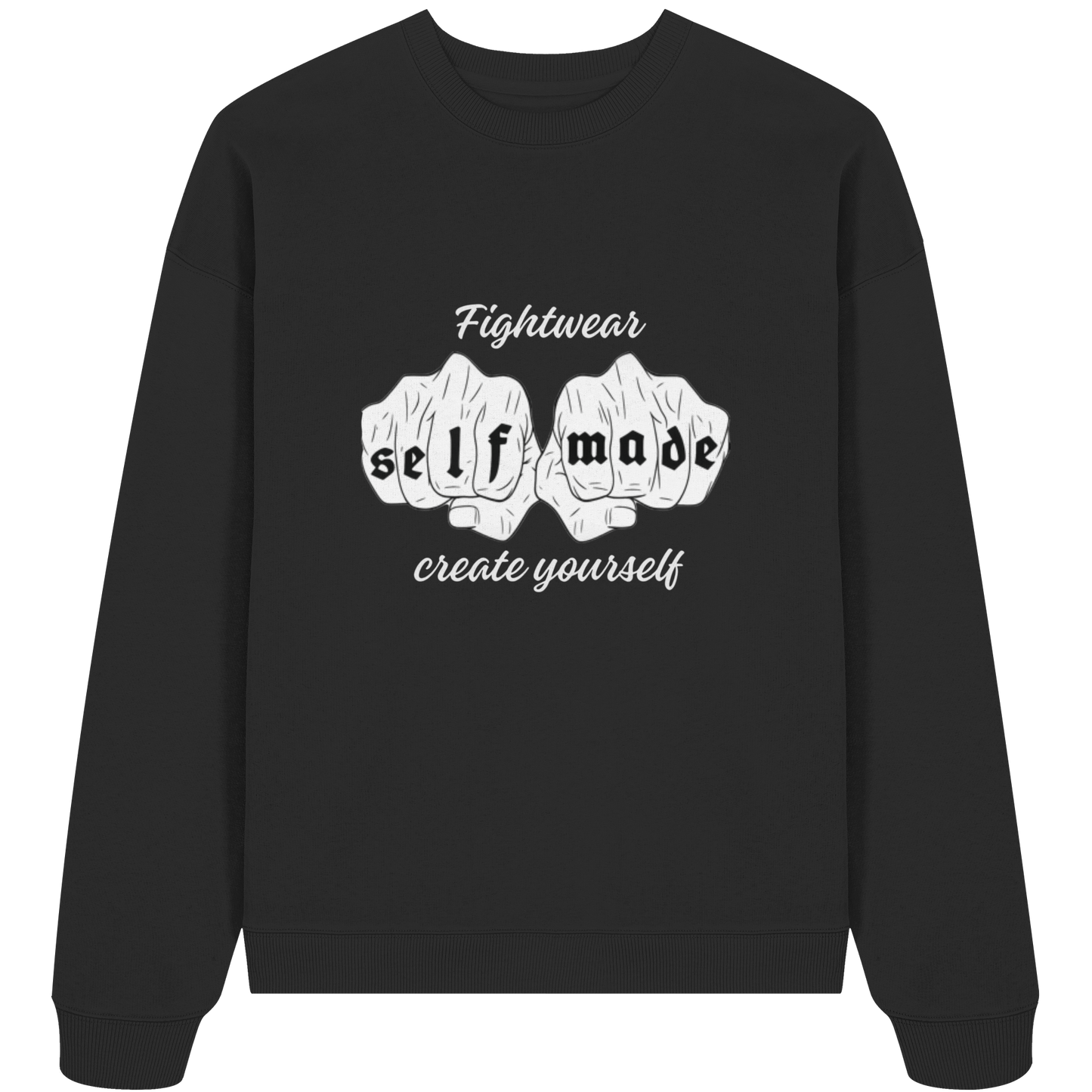 Create yourself Classic - Organic Oversize Sweatshirt