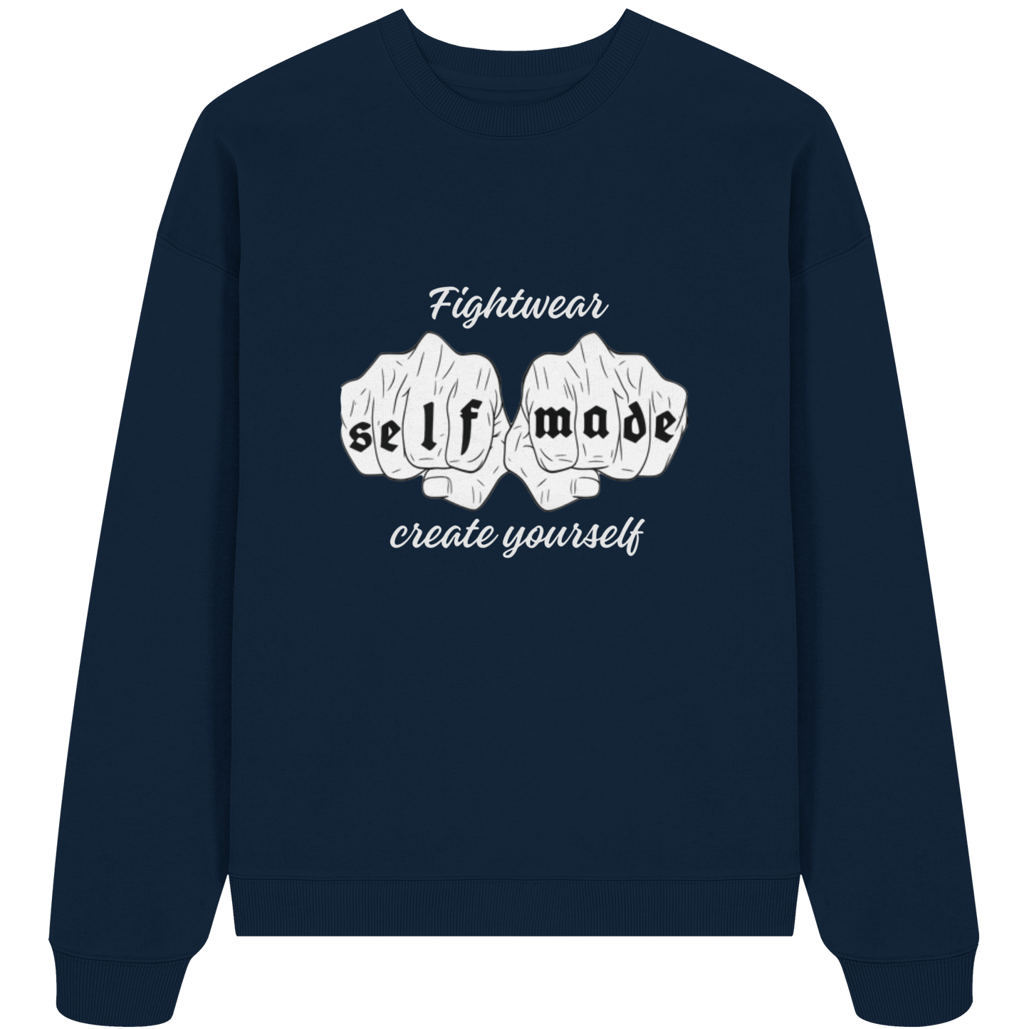 Create yourself Classic - Organic Oversize Sweatshirt