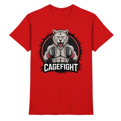 Cage Fight Animal No8 - Premium Shirt