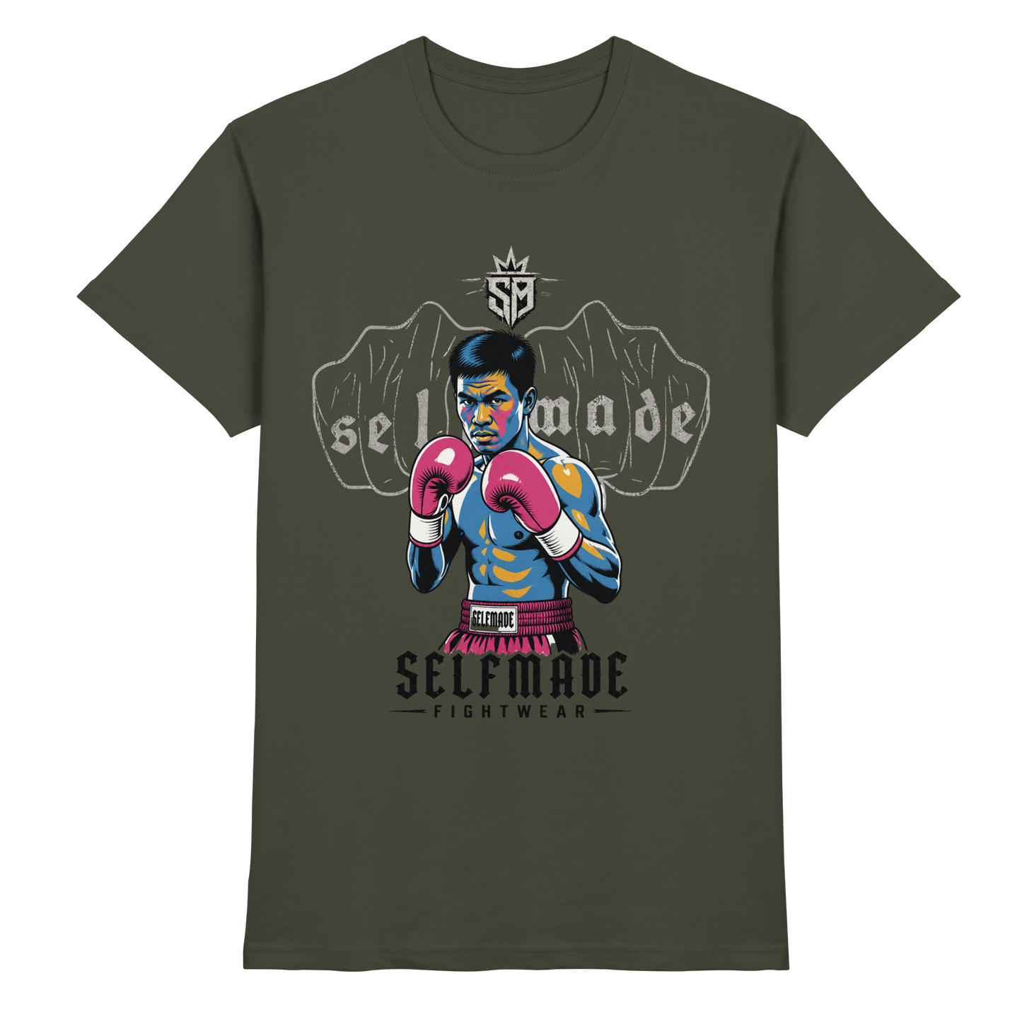 Fighter MuayThai No4 - Premium Shirt