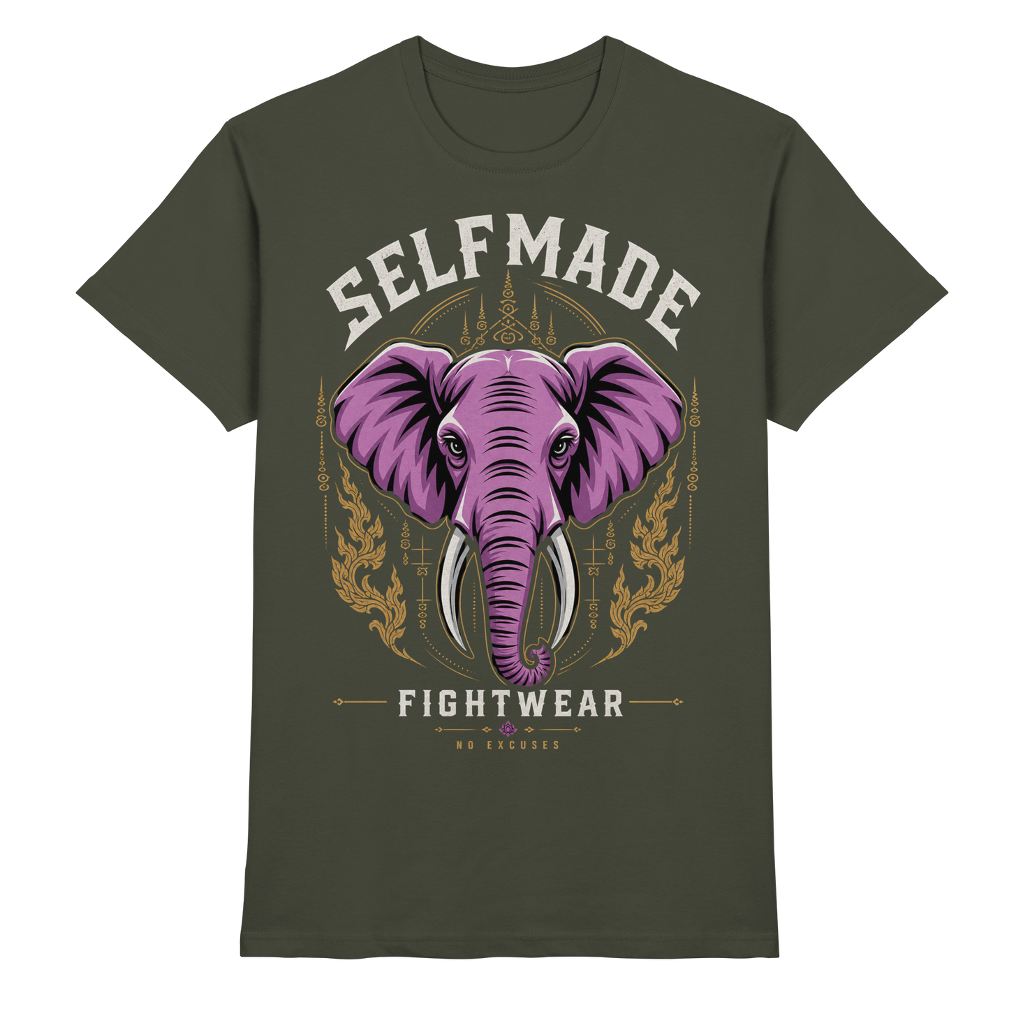 Elephant Animal No3 - Premium Shirt