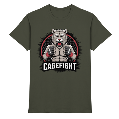 Cage Fight Animal No8 - Premium Shirt