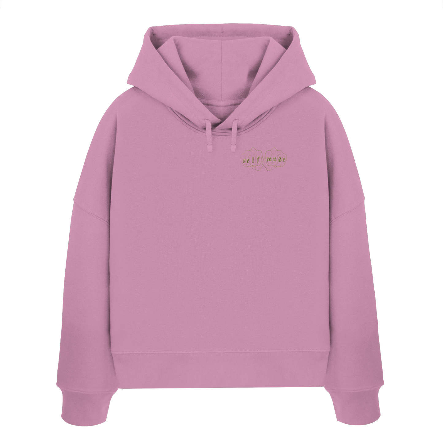 Women Classic Logo - Womens Organic Boxcut Hoodie
