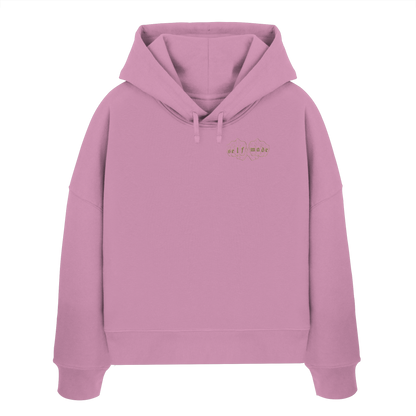 Women Classic Logo - Womens Organic Boxcut Hoodie