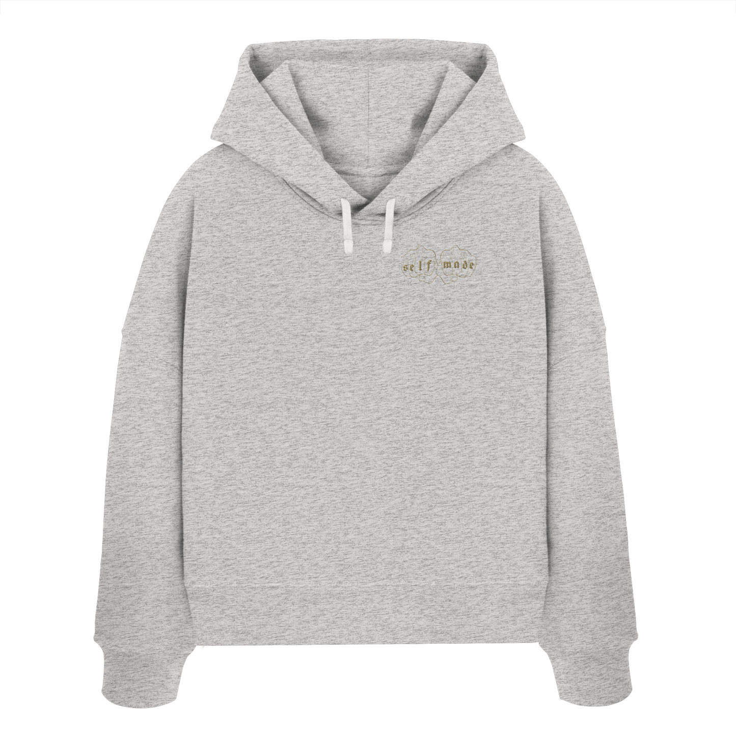 Women Classic Logo - Womens Organic Boxcut Hoodie