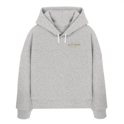 Women Classic Logo - Womens Organic Boxcut Hoodie