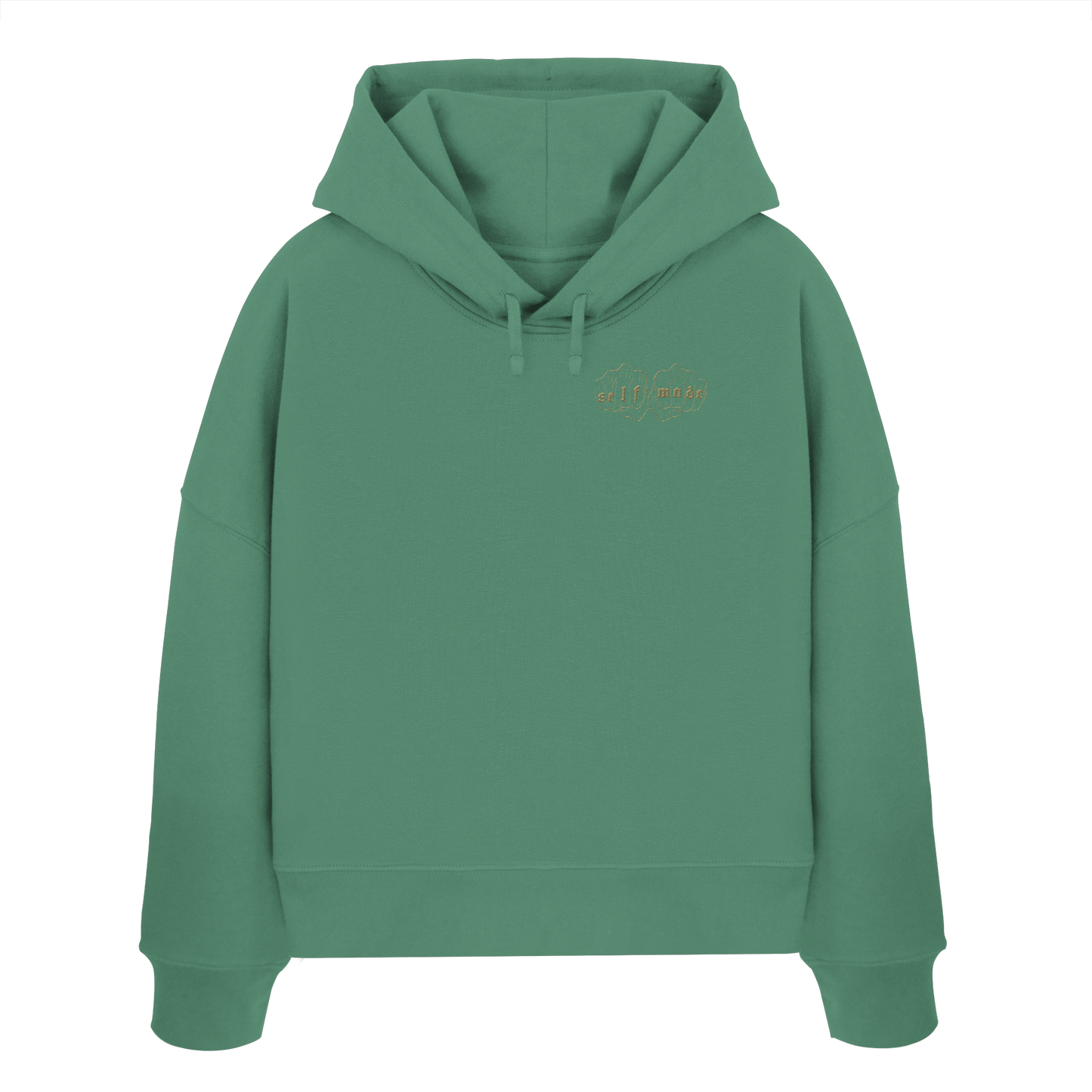 Women Classic Logo - Womens Organic Boxcut Hoodie