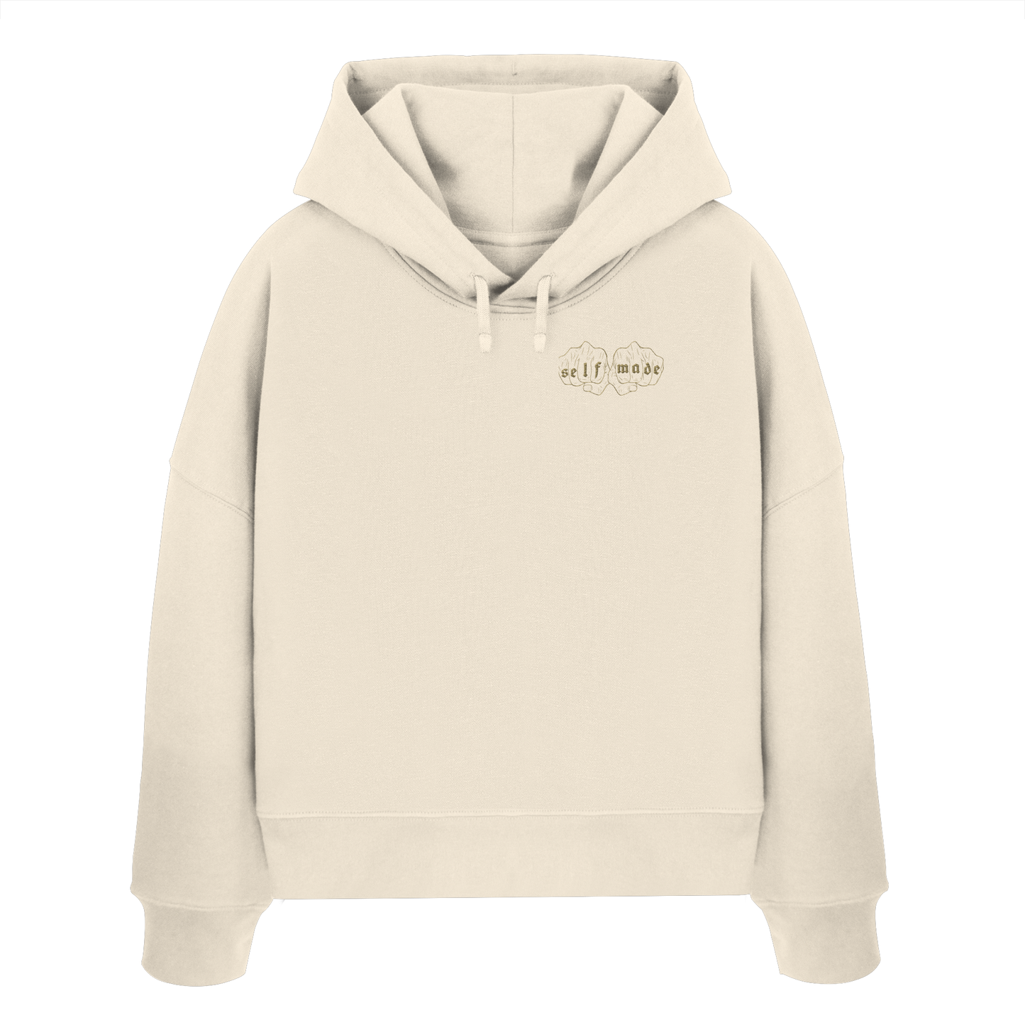 Women Classic Logo - Womens Organic Boxcut Hoodie