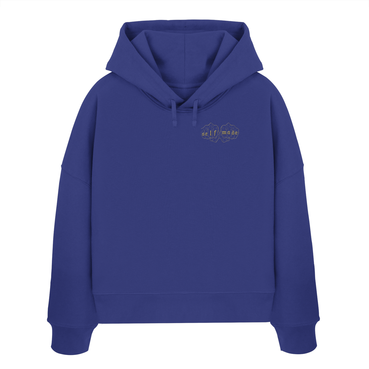 Women Classic Logo - Womens Organic Boxcut Hoodie