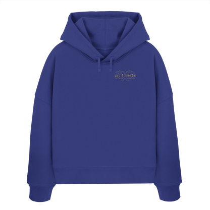 Women Classic Logo - Womens Organic Boxcut Hoodie