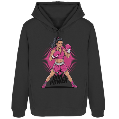 Girl Power / Women No2 - Womens Organic Hoodie B&C