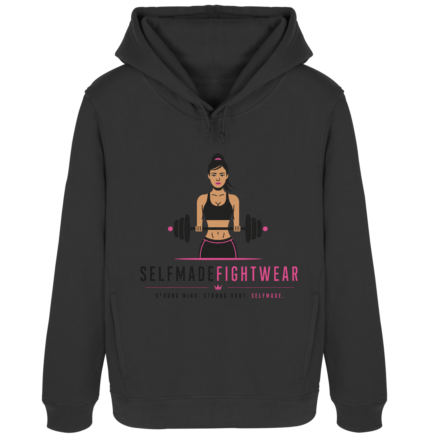 Women Fitness No3 - Womens Organic Hoodie B&C