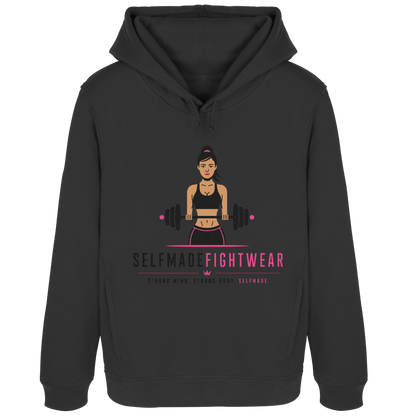 Women Fitness No3 - Womens Organic Hoodie B&C