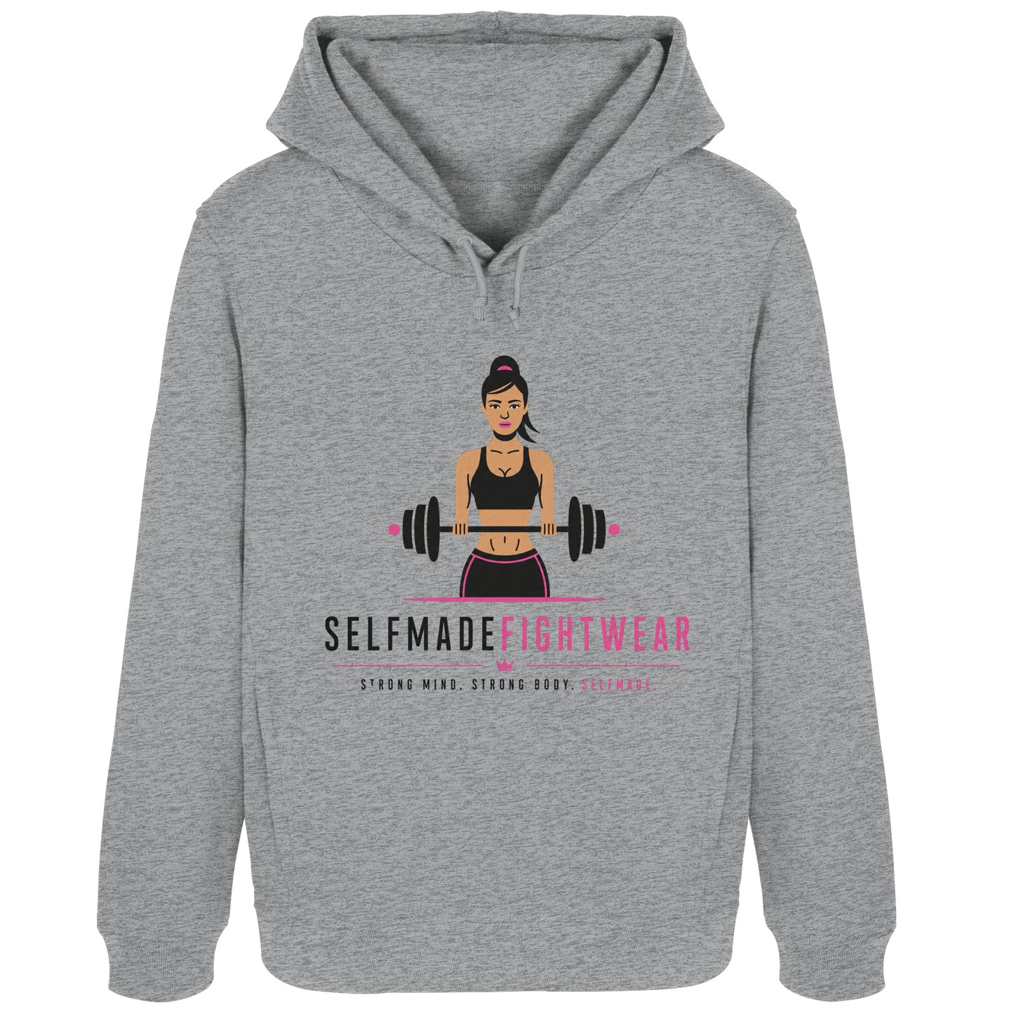 Women Fitness No3 - Womens Organic Hoodie B&C