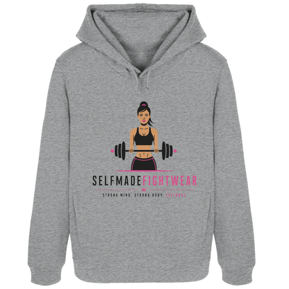 Women Fitness No3 - Womens Organic Hoodie B&C