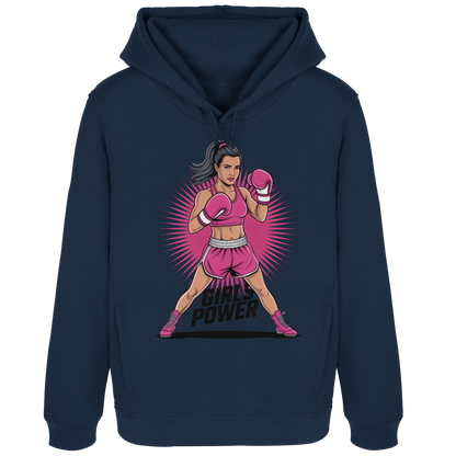 Girl Power / Women No2 - Womens Organic Hoodie B&C