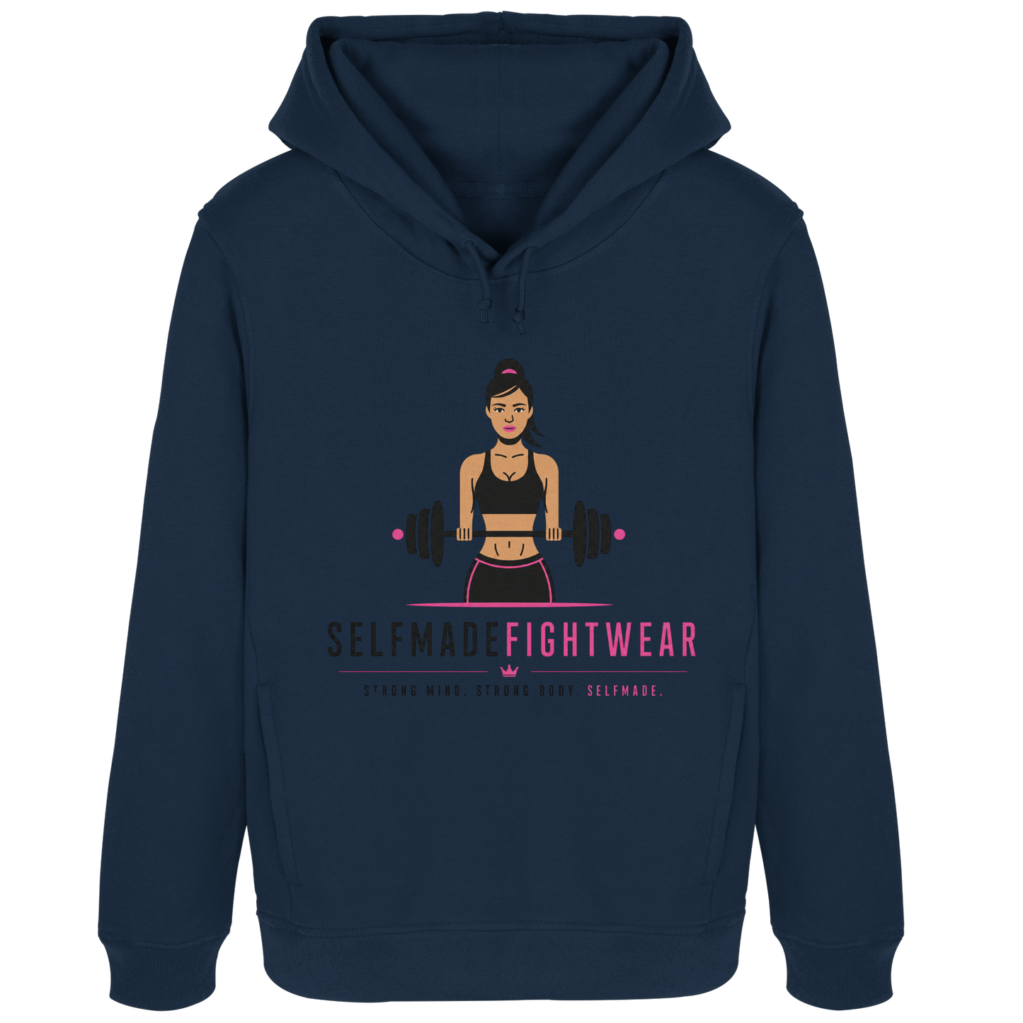 Women Fitness No3 - Womens Organic Hoodie B&C