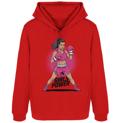 Girl Power / Women No2 - Womens Organic Hoodie B&C