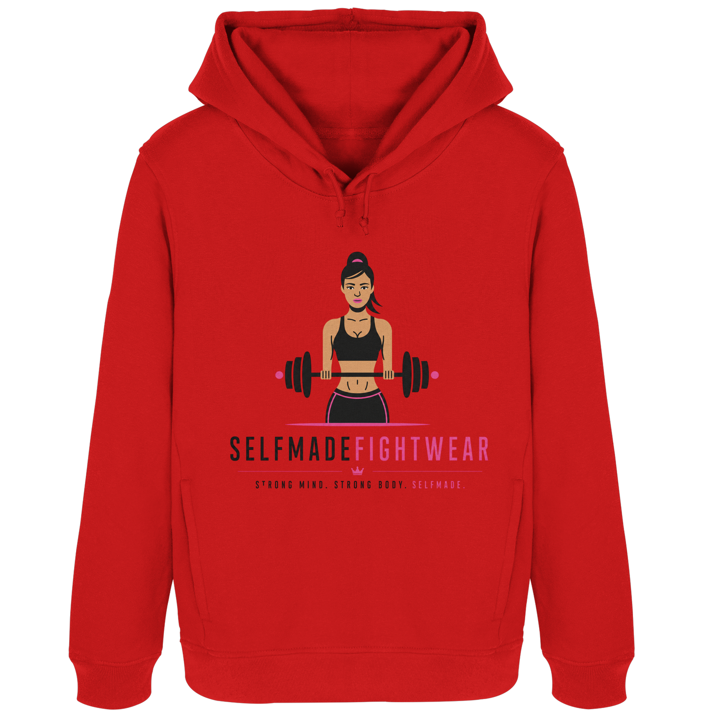 Women Fitness No3 - Womens Organic Hoodie B&C
