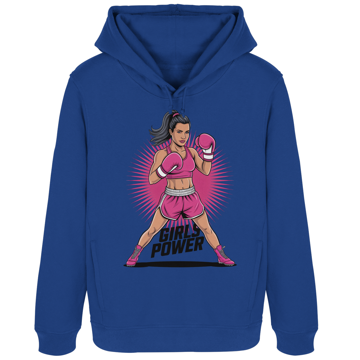 Girl Power / Women No2 - Womens Organic Hoodie B&C